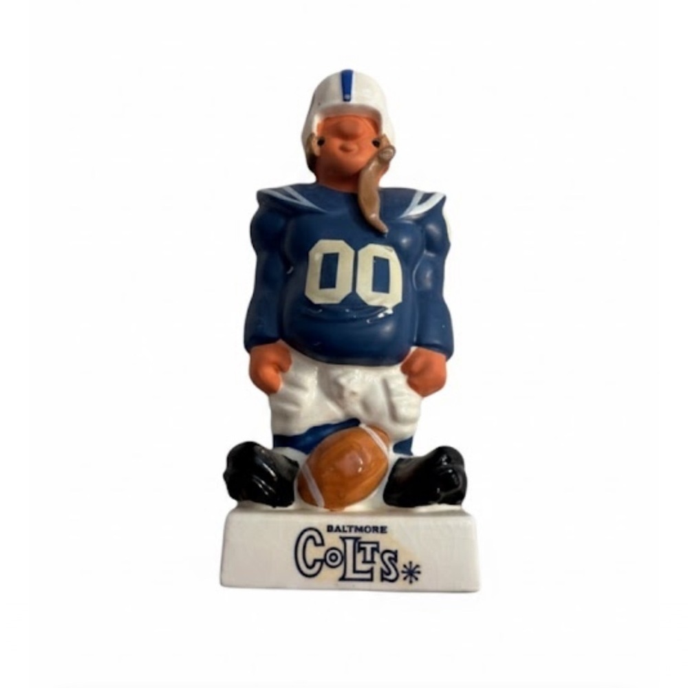 NFL Baltimore Colts Figurine - Blue and White